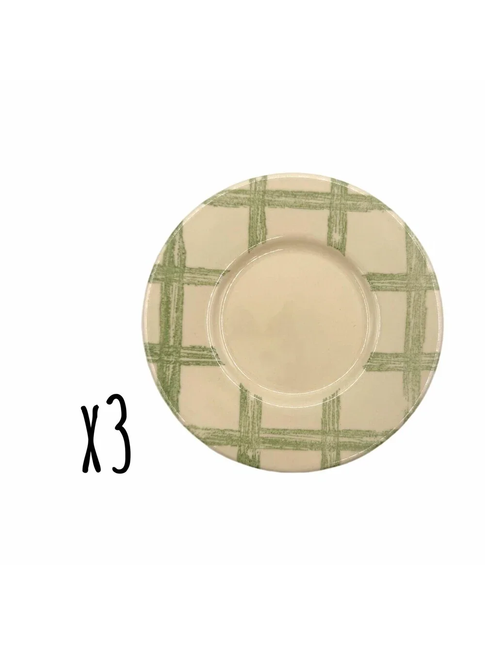 Set of 3 Vintage Pfaltzgraff Garden Party 6” Saucers